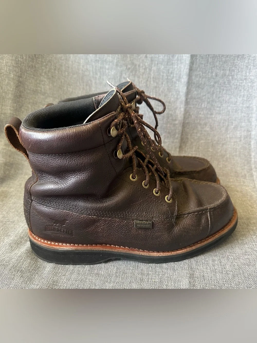 Men’s Irish Setter Wingshooter Waterproof Leather Boots 9.5 wide E2